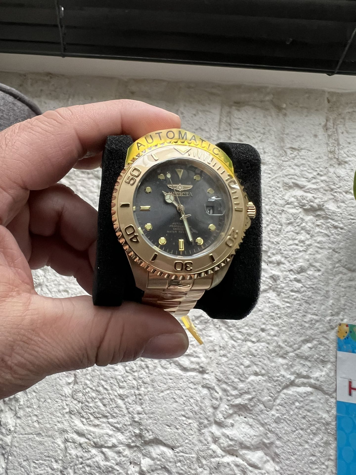 Invicta Grand Diver Automatic Men Watch 47mm ,Gold