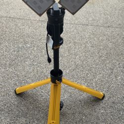 LUTEC 【Upgraded】 6290Pro 15000 Lumen 105 Watt Dual-Head LED Work Light with Telescoping Tripod, Work Light with Stand Rotating Waterproof Lamps and 8 