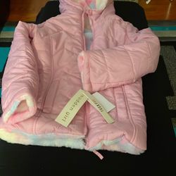 Pink Little Girls Coat