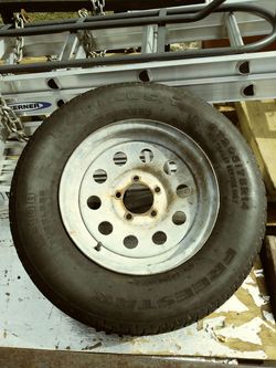 14 inch wheel n tire for trailer