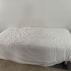 TWIN XL MATTRESS AND BED FRAME