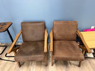 Mid-Century Modern Accent Chairs – Set of 4