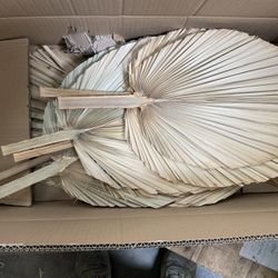 Dried Palm Spears 12Pcs, Boho Decoration, Party Accessories & Home Decor
