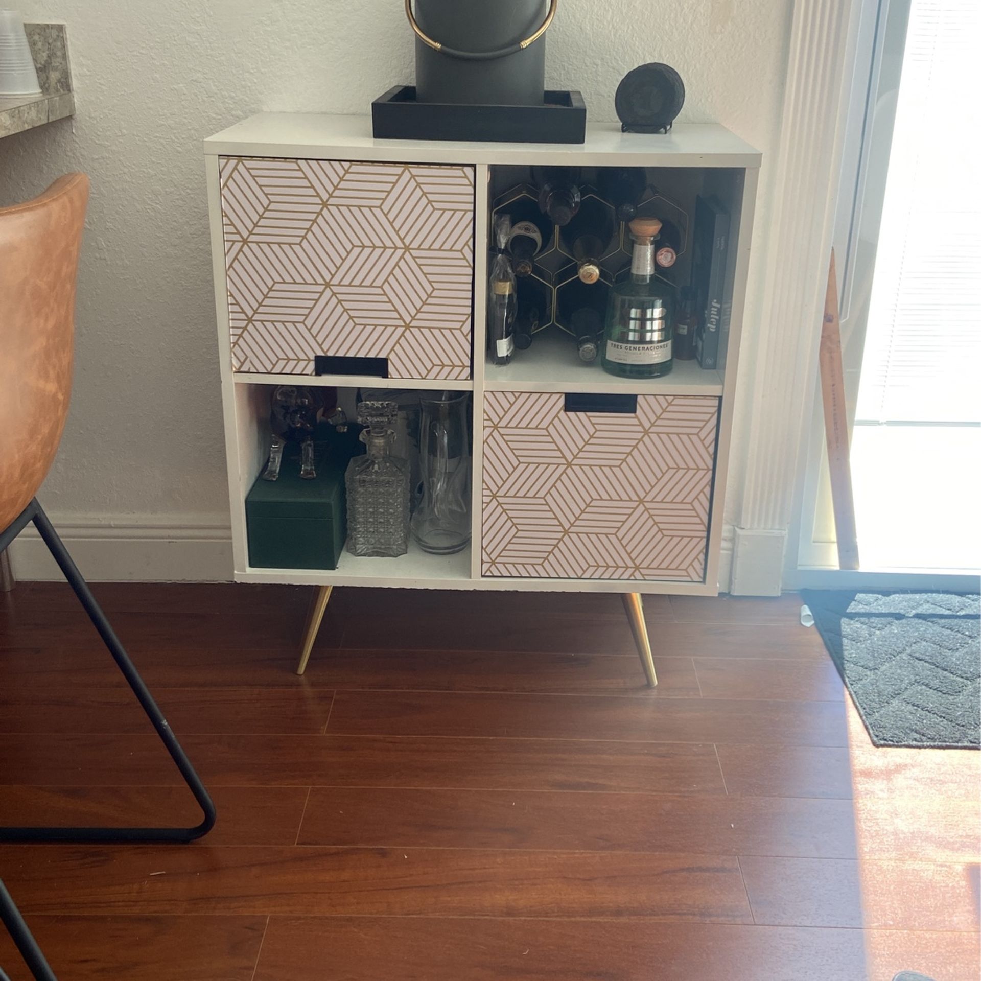 Mid Century Modern Cube Organizer 