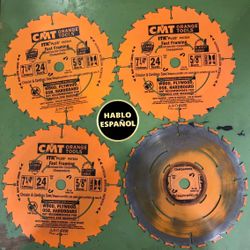 CMT 7-1/4” 24T Circular Saw Blade – Brand New, Pro-Grade Italian