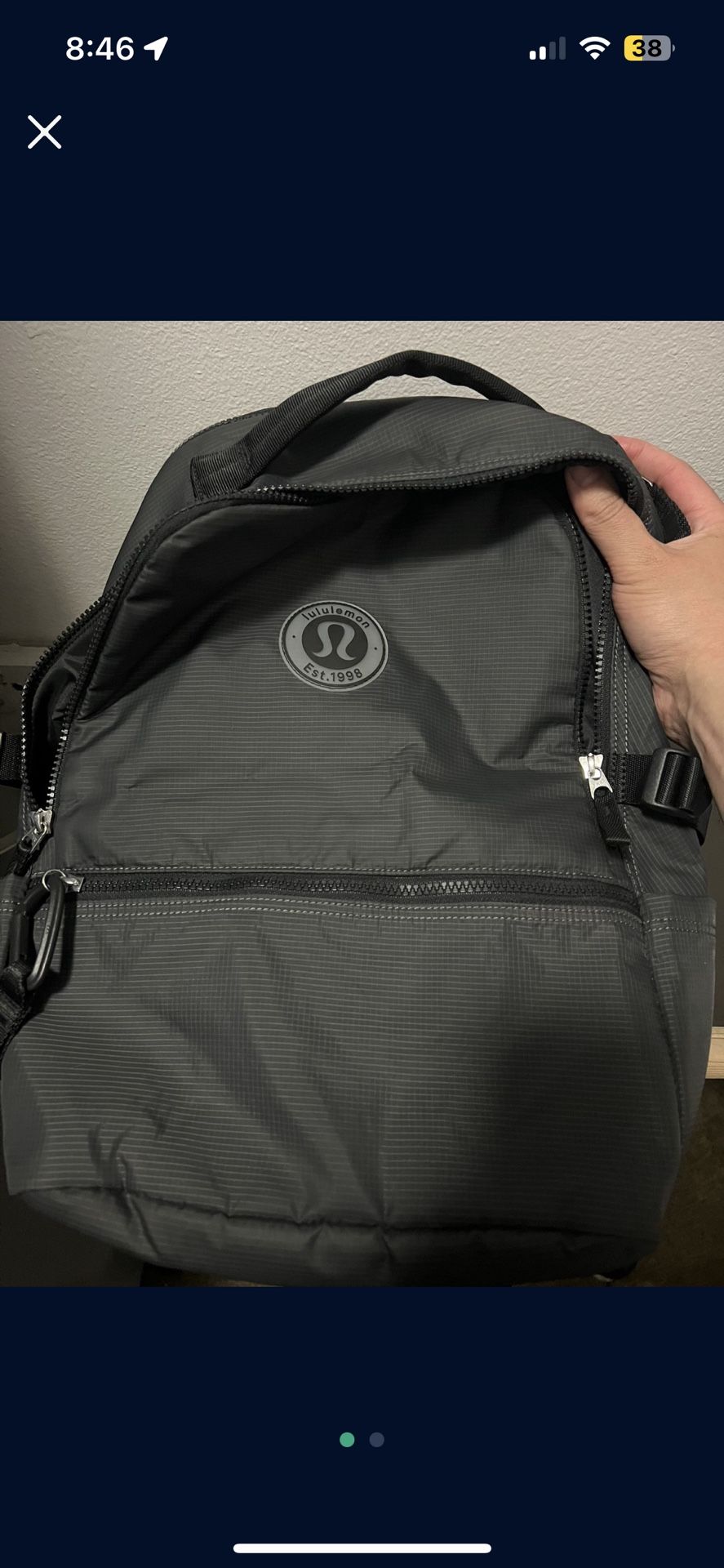 Lululemon backpack
