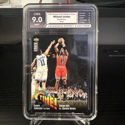 Michael Jordan Playoff Time 1995-96 Upper Deck Collectors Choice 