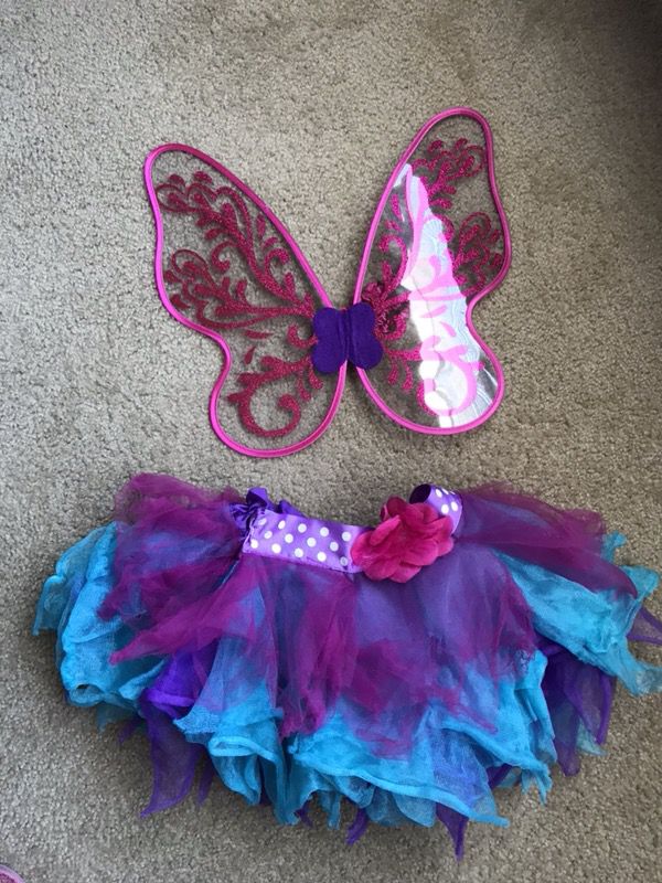 Butterfly costume / disfraz barbie mariposa