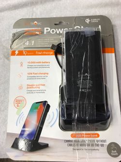 Wireless charging power bank