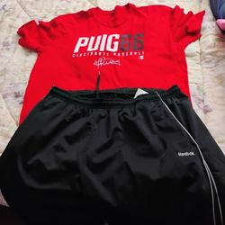 Jogging Pants And T.Shirt Xl Both For $10