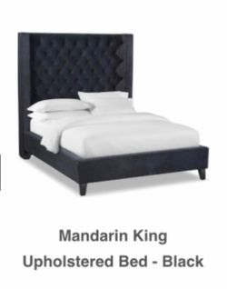 Mandarin King Upholstered Bedframe