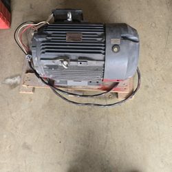 Tech Top Industrial Three Phrase 20hp Motor 