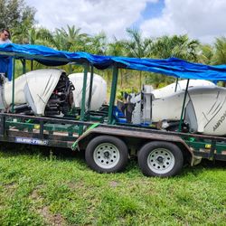 2018 Mercury Verado Outboards, 1 owner, Low Hours
