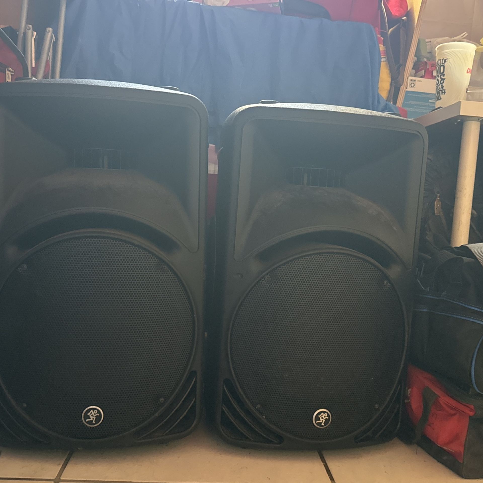 2 srm450 speakers with shure sm57 microphone with all connections,All Products : American Fashion Style Bags On Sale
