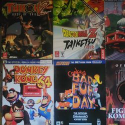 Nintendo Game Guides Lot make an offer