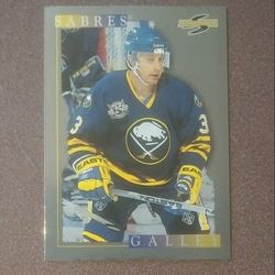 1995-96 Score Garry Galley Buffalo Sabers #112 Pinnacle 1995 Hockey Card Vintage Collectible NHL