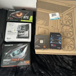 High-End Gaming PC Parts Bundle – Brand New (Ryzen 7600X, RTX 3060, B650, SSD, Case & More)
