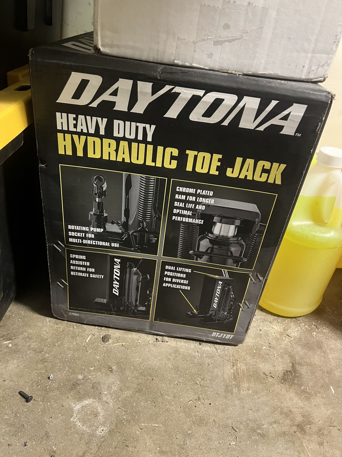 Hydraulic Toe Jack