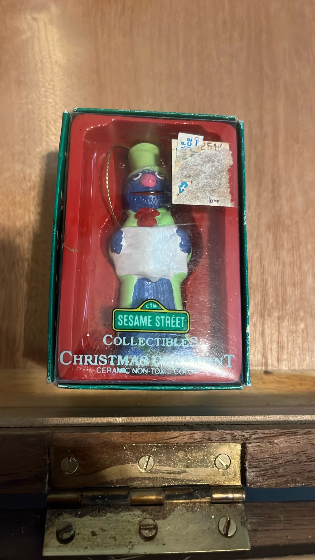 Sesame Street Grover Christmas Ornament