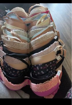 Pink bras