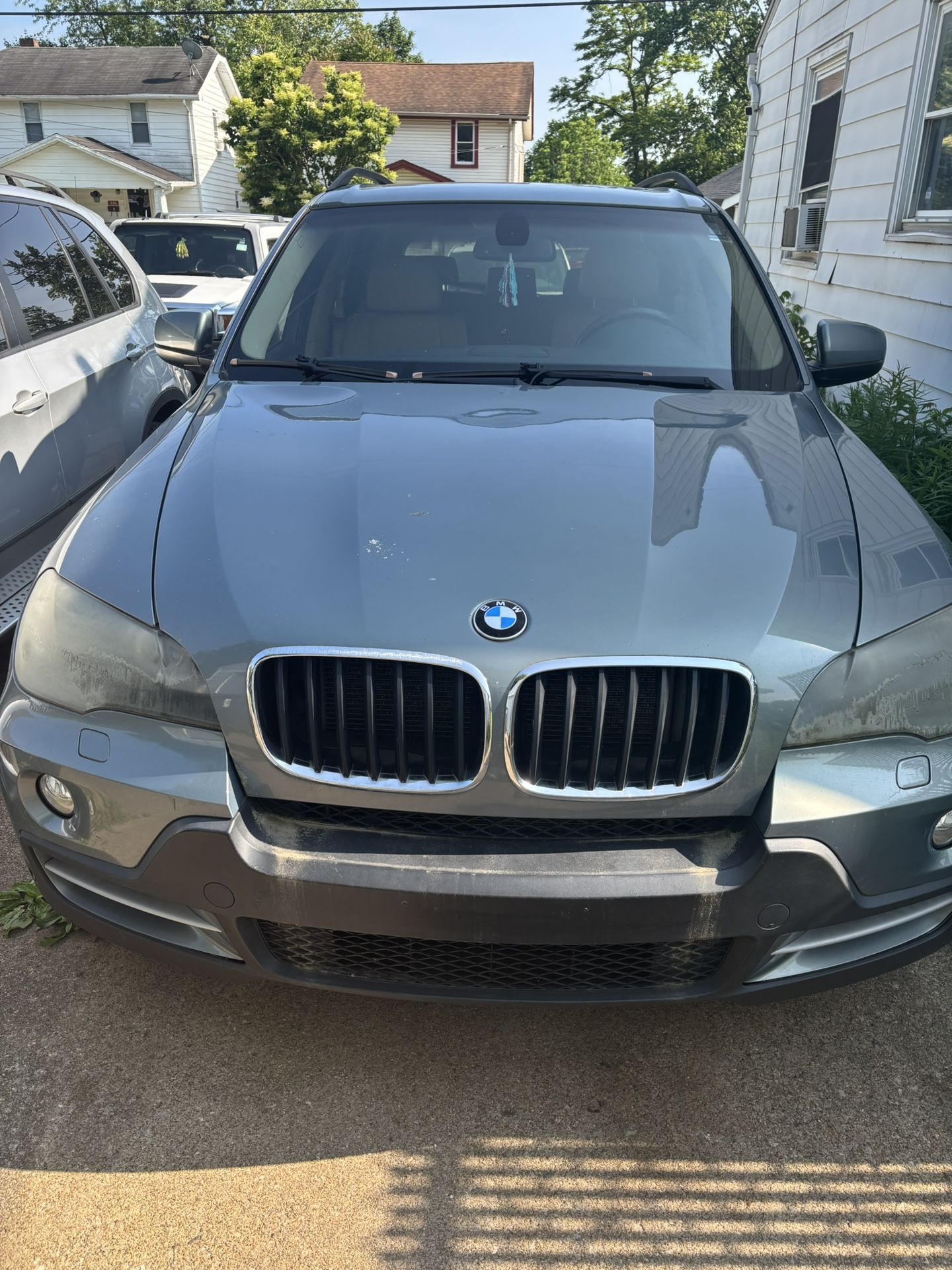 Blue BMW 2008 toy ( not a toy real car )