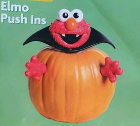 Elmo Pumpkin Decoration