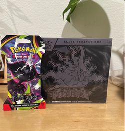 Pokémon Mega Evolution Pitch Black Elite Trainer Box + Booster Pack