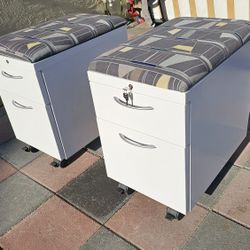 Allsteel File Cabinet/Seat