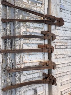 “Vintage RIDGID & TRIMO Pipe Wrenches + 30” MANCO Bolt Cutter USA Made”