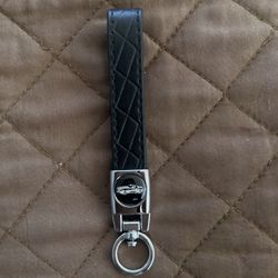 Leather Strap Keychain 