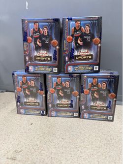 2025/2026 Topps Chrome Updates Basketball FACTORY SEALED
