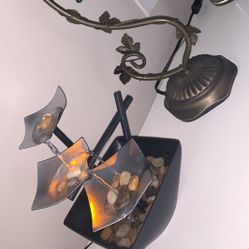 Fountain & Lamp