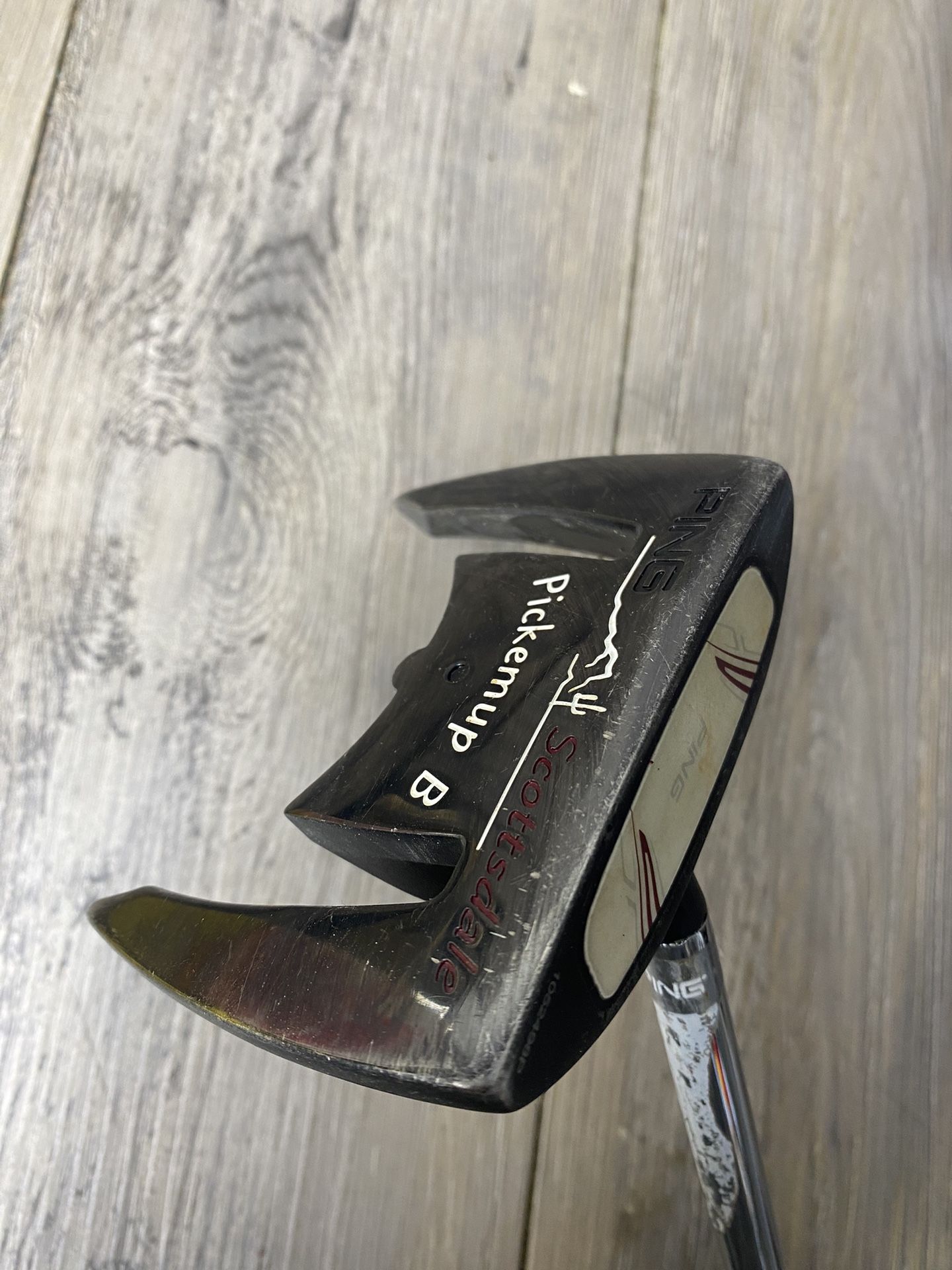 PING Scottsdale Pickemup B Black Dot Belly Putter 42" RH Right Handed SEE DESCRI