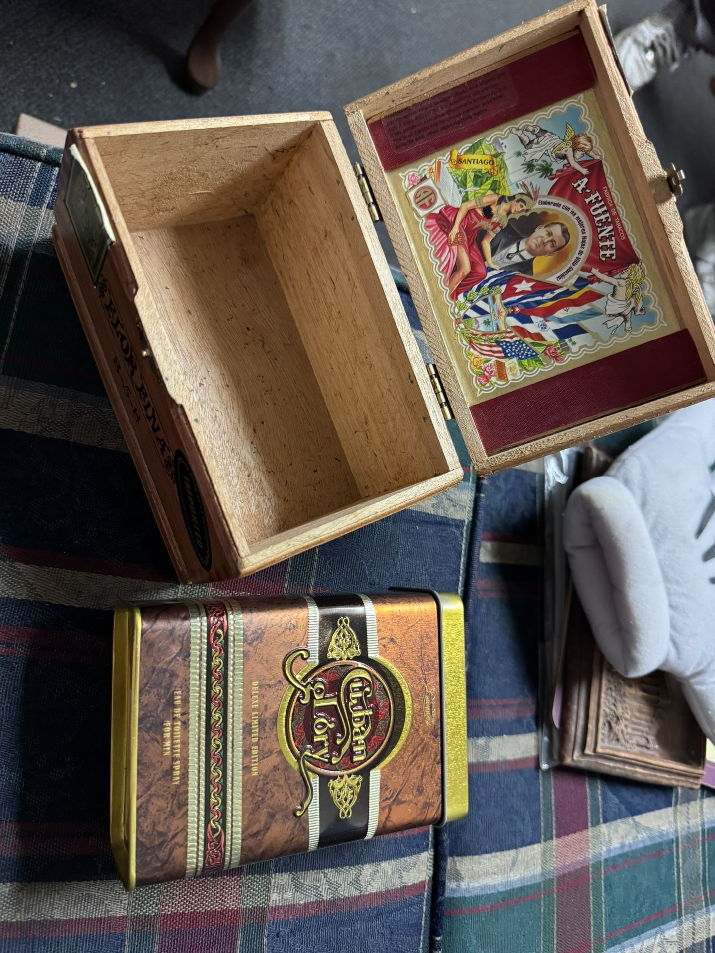 Two Small Cigar Boxes