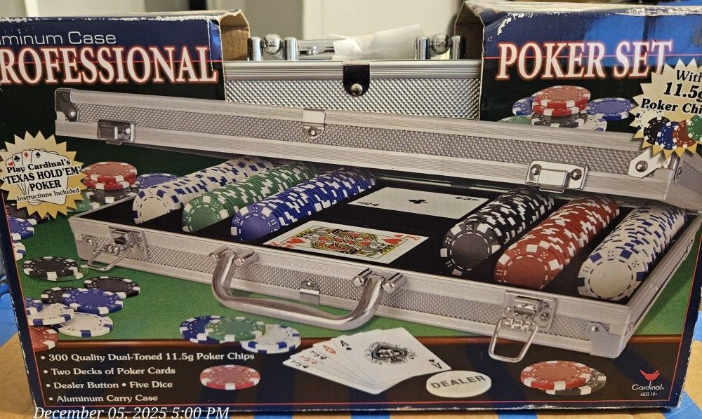 Professional poker sets