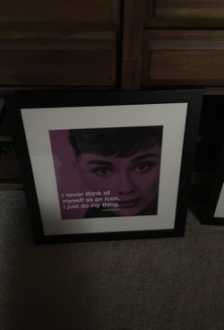 Two Photos in Black Frames - Make Offer