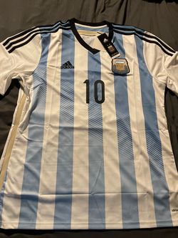 Adidas 2014 World Cup Argentina Jersey #10 Lionel Messi NEW WITH TAGS!