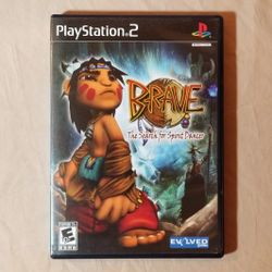 BRAVE The Search For Spirit Dancer PS2 Video Game Playstation 2 CIB w/ Maunal