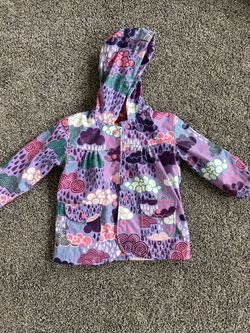 2T Toddler Girls Rain jacket 