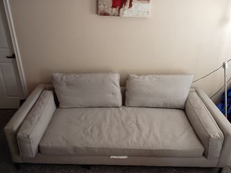 Grey Couch 6.7 Ft