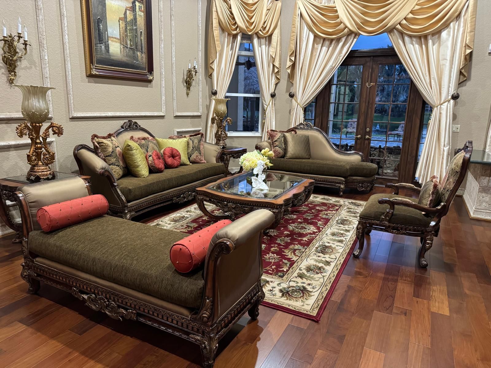 Formal Living Room Set (7 Piece)