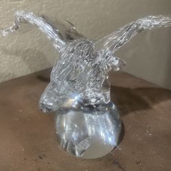 Kristaluxus Eagle Paperweight 