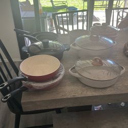 Pots/pans Various Sizes 