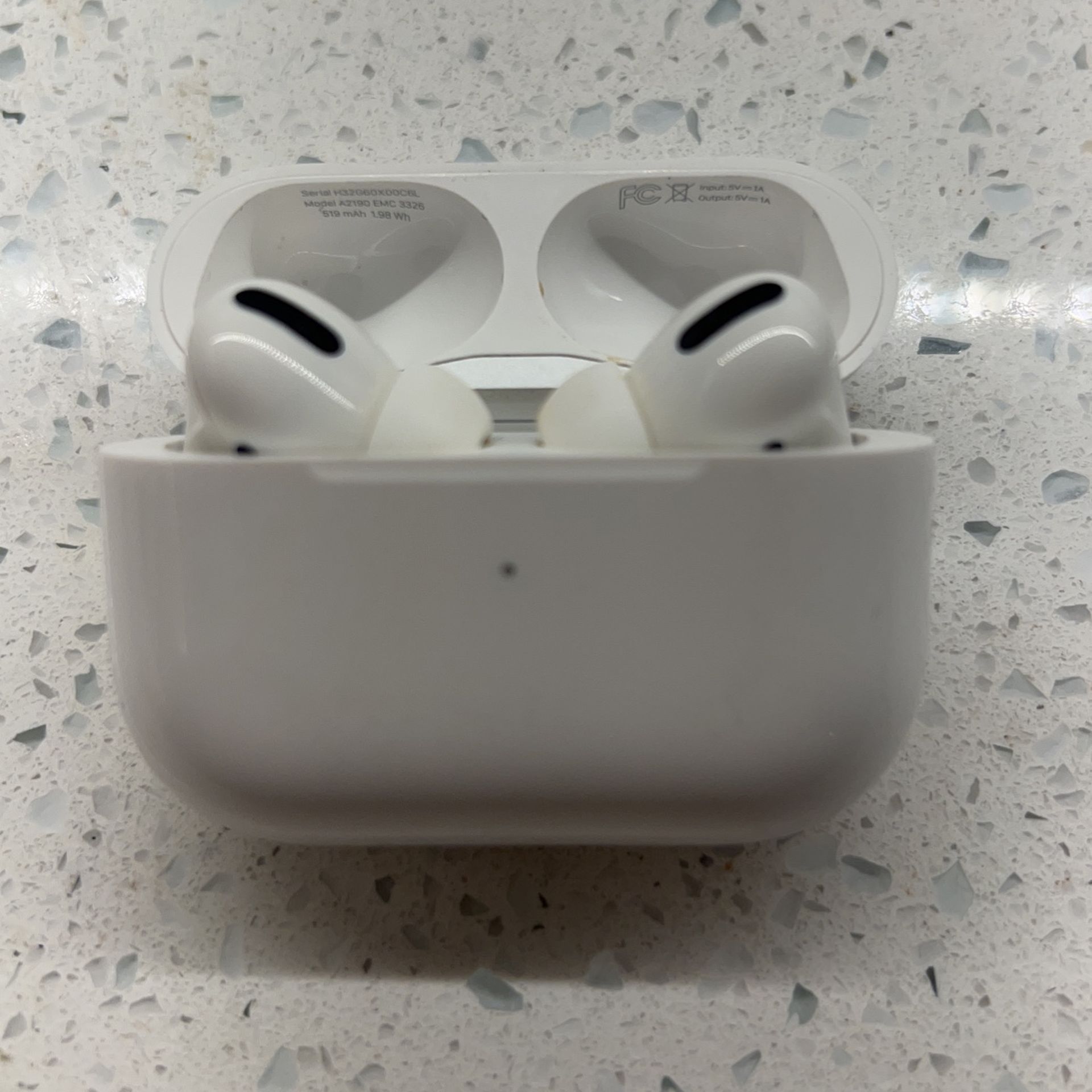 519 Mah Airpods Pro Model A2190 Emc 3326 Airpods Serial Number