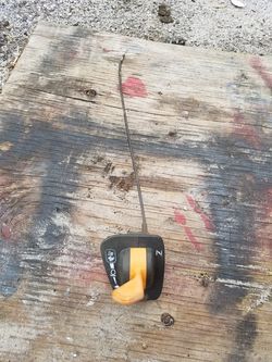 ((Johndeere throttle lever)) mower