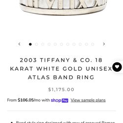 Tiffany & Co Ring 