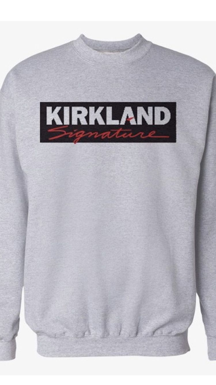 Kirkland Signature Sweatshirt In Grey