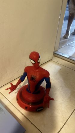 Cute Spider-Man bed light