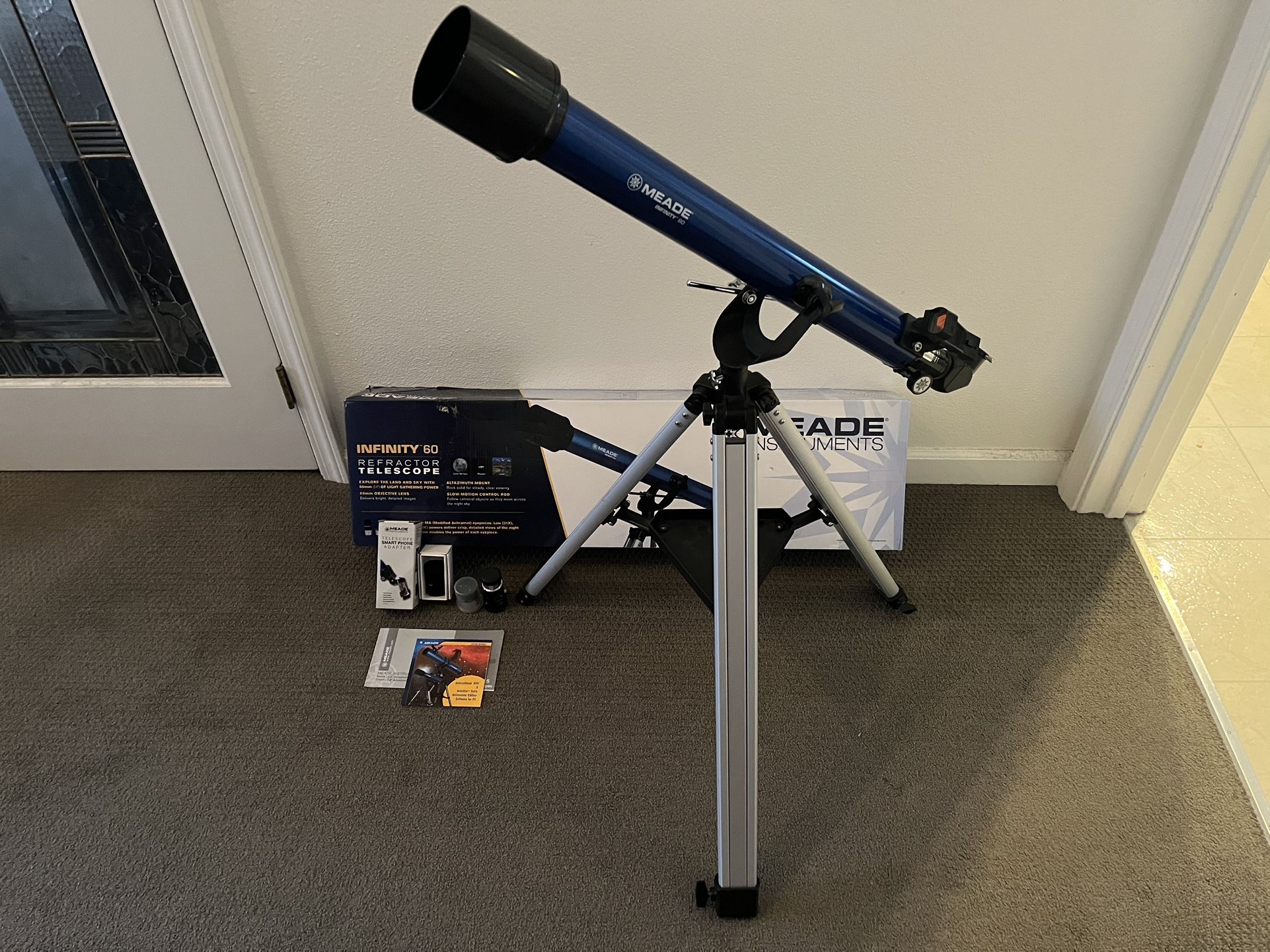 MEADE Infinity 60 Refractor Telescope