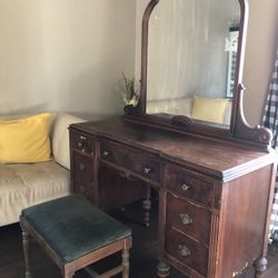 Vanity With Bench